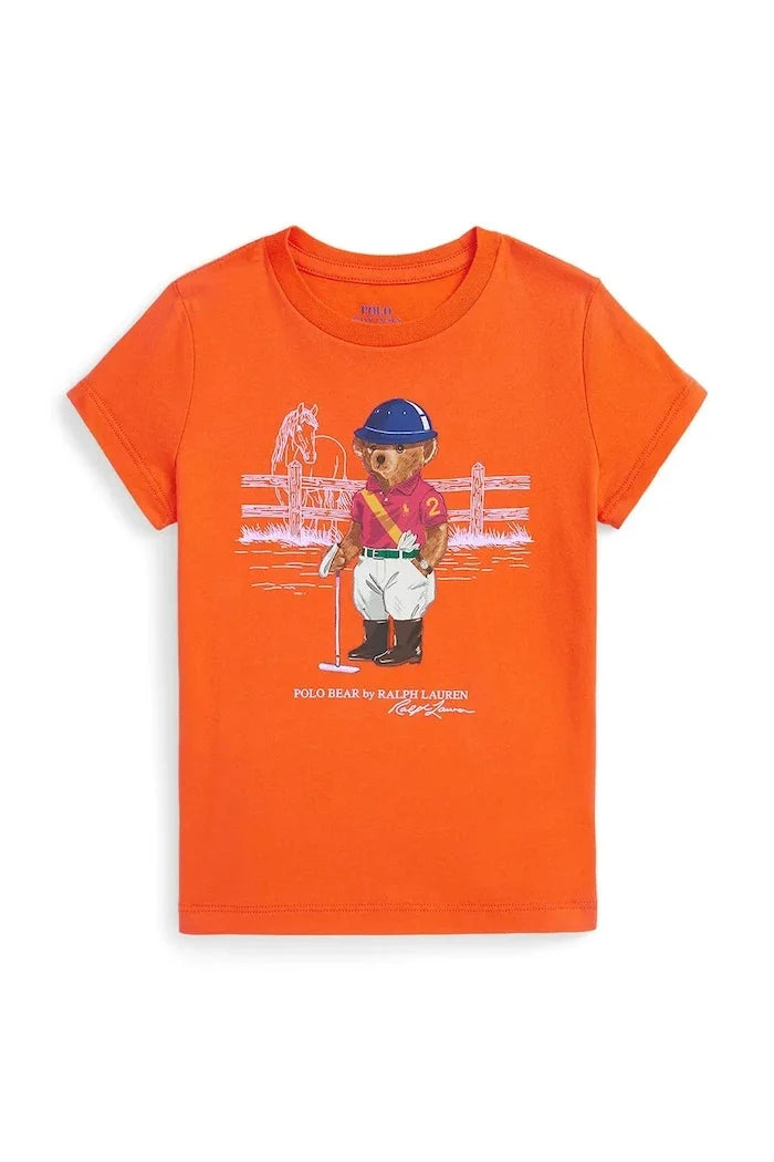 Polo Ralph Lauren Camiseta de algodón para niño