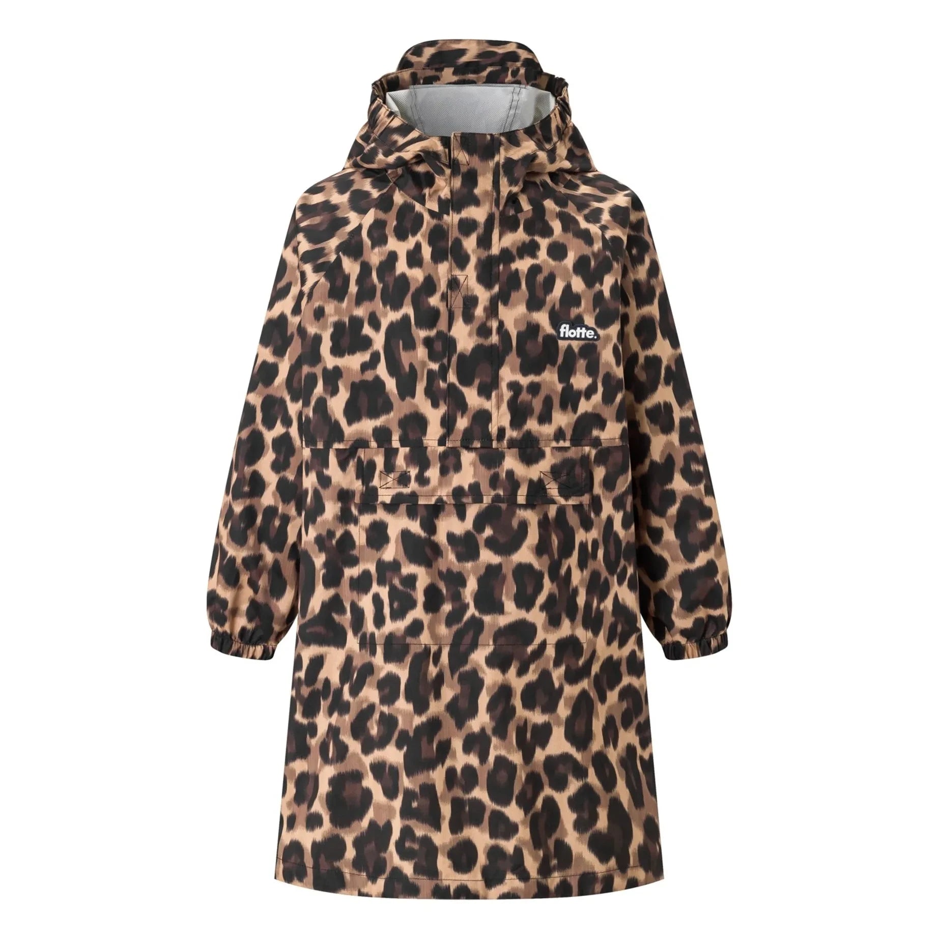 Flotte - Gabrielito Leopar Capa Impermeable Fibras Recicladas | Marrón
