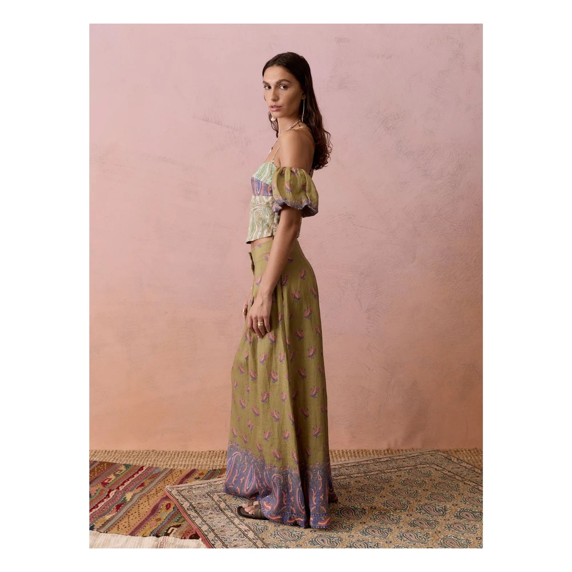 Boteh - Lin Lucent Superior | Verde
