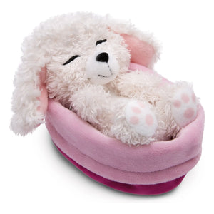 Nici - Peluche caniche - Sleeping Pets | Blanco