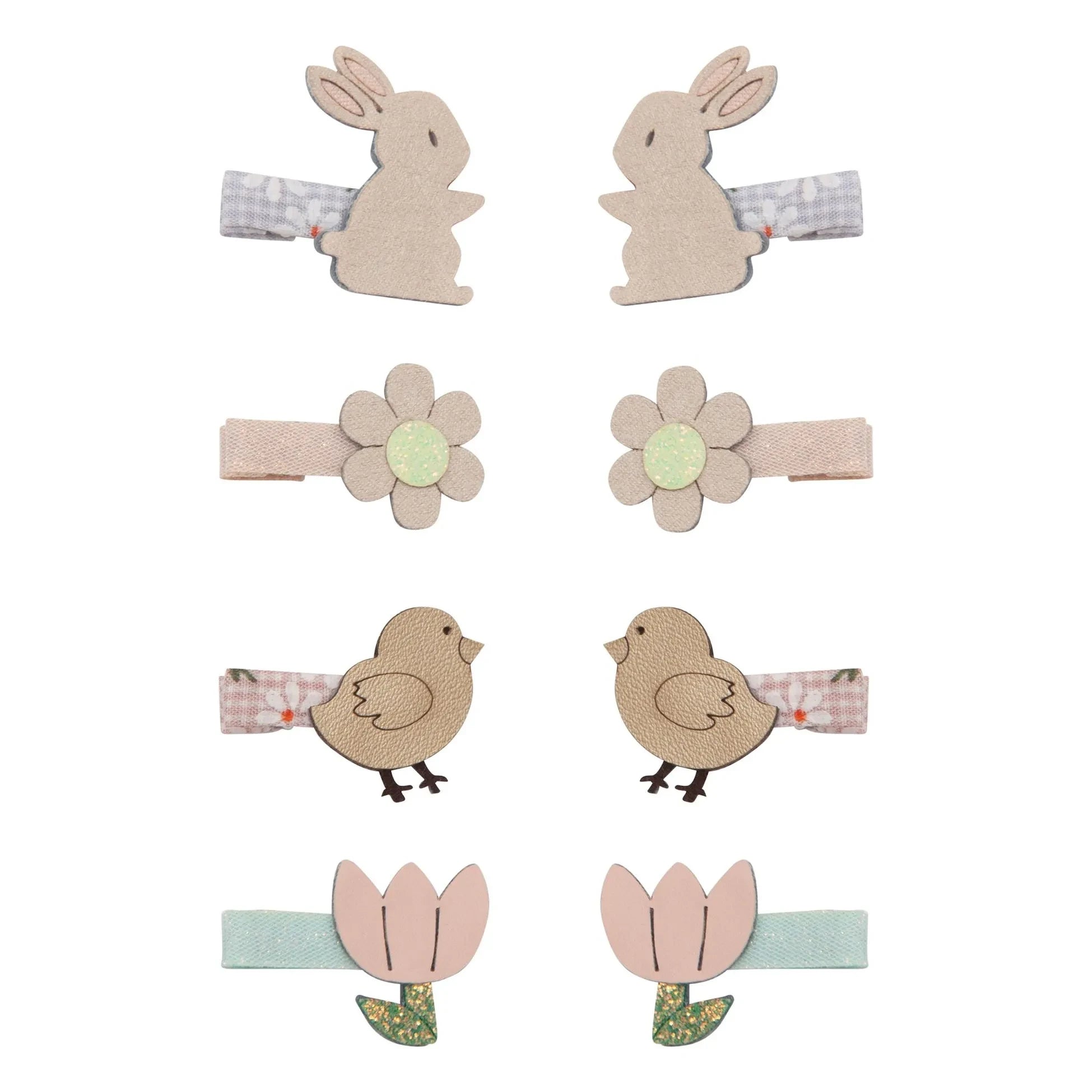 Mimi & Lula - Lazos Mini de Pascua (8 unidades) | Rosa