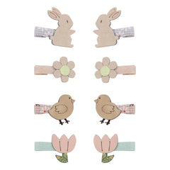 Mimi & Lula - Lazos Mini de Pascua (8 unidades) | Rosa