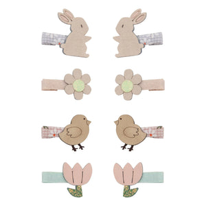 Mimi & Lula - Lazos Mini de Pascua (8 unidades) | Rosa