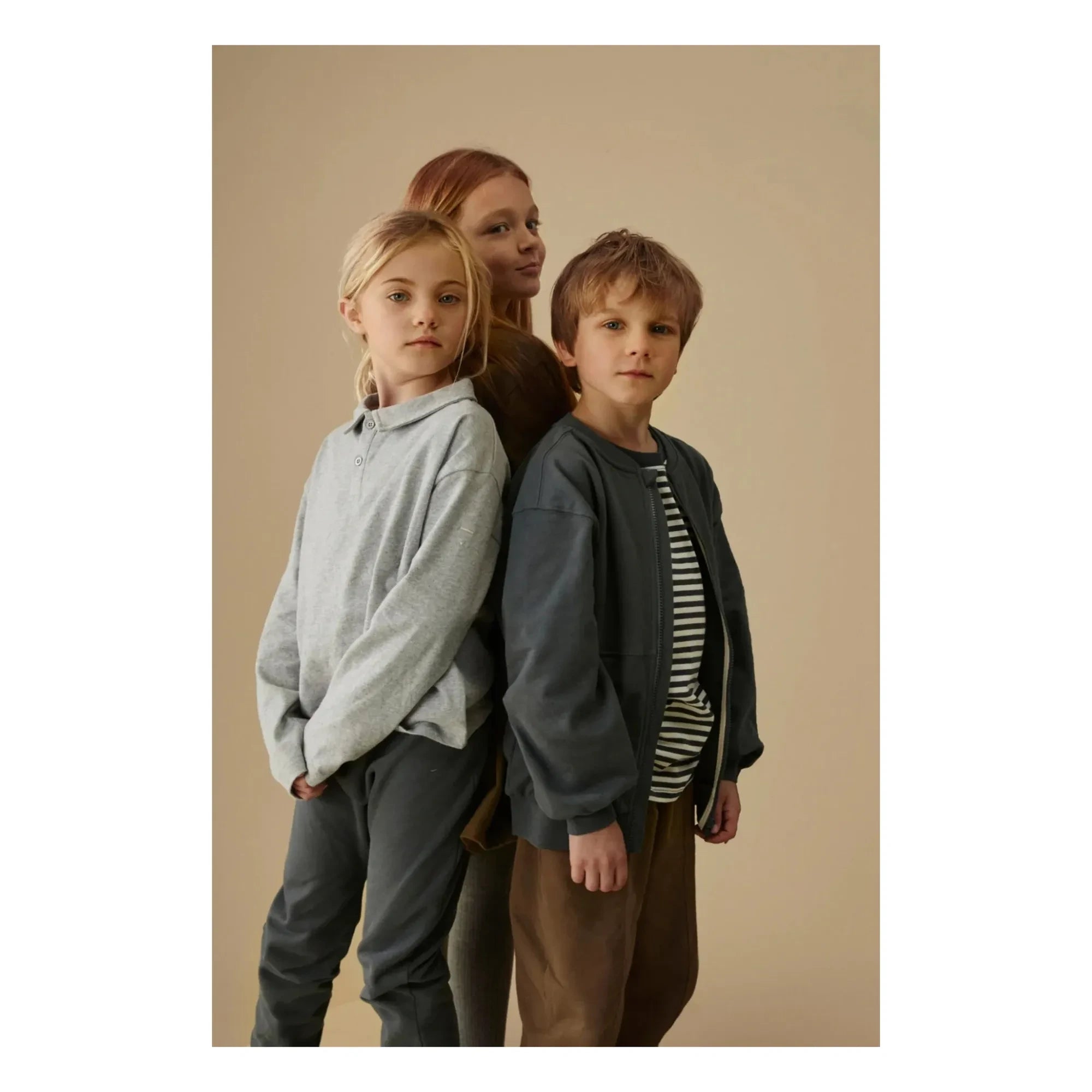 Gray Label - Polo de algodón orgánico | Gris