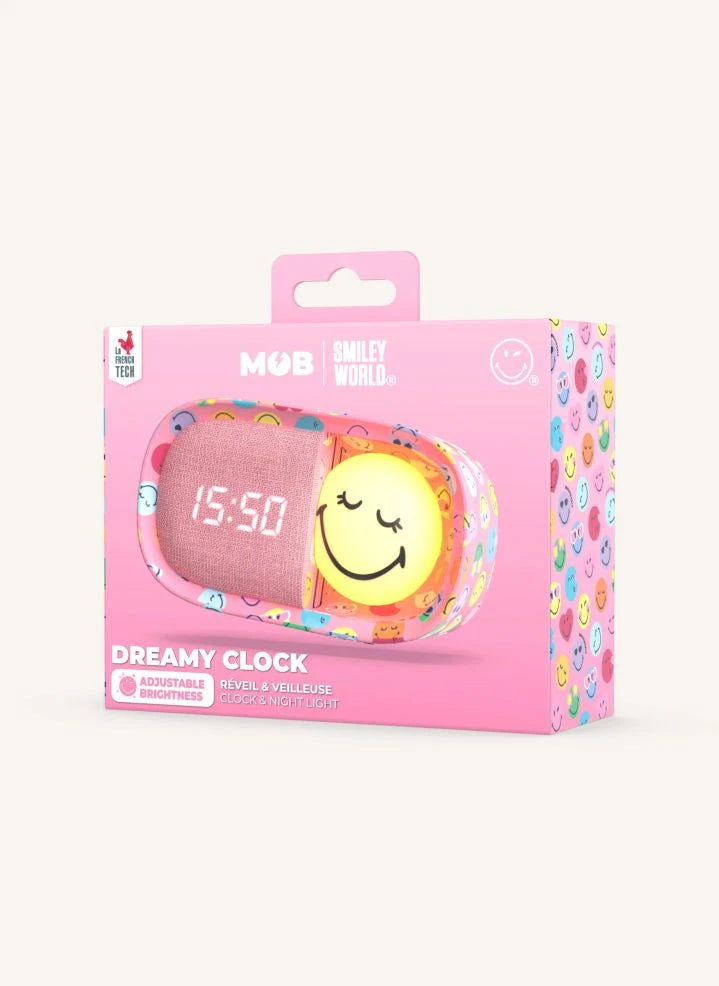 MOB - Dreamy Alarm Clock - MOB x Smiley World | Rosa
