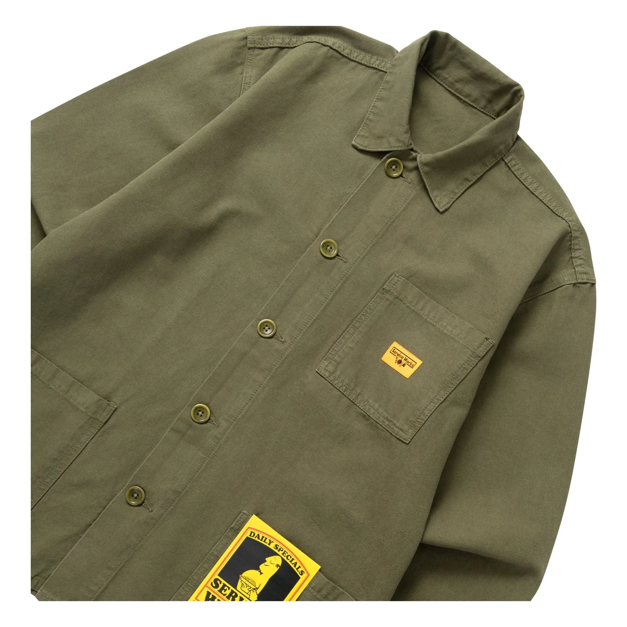 Service Works - Sobrecamisa Canvas Chore | Caqui