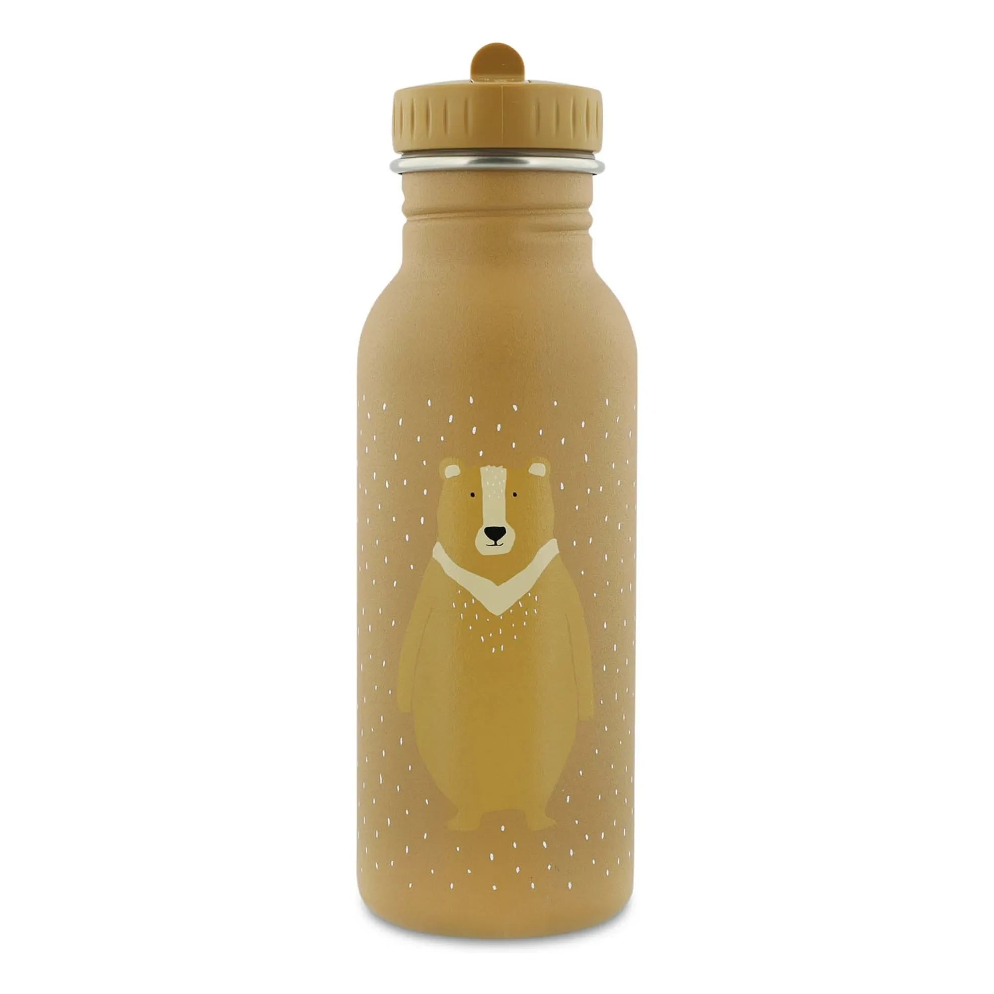 Trixie - Botella de agua Mr. Bear 500 ml | Caramelo