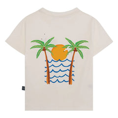 Camiseta estampada Pepita & Me - Isla Bonita | Blanca