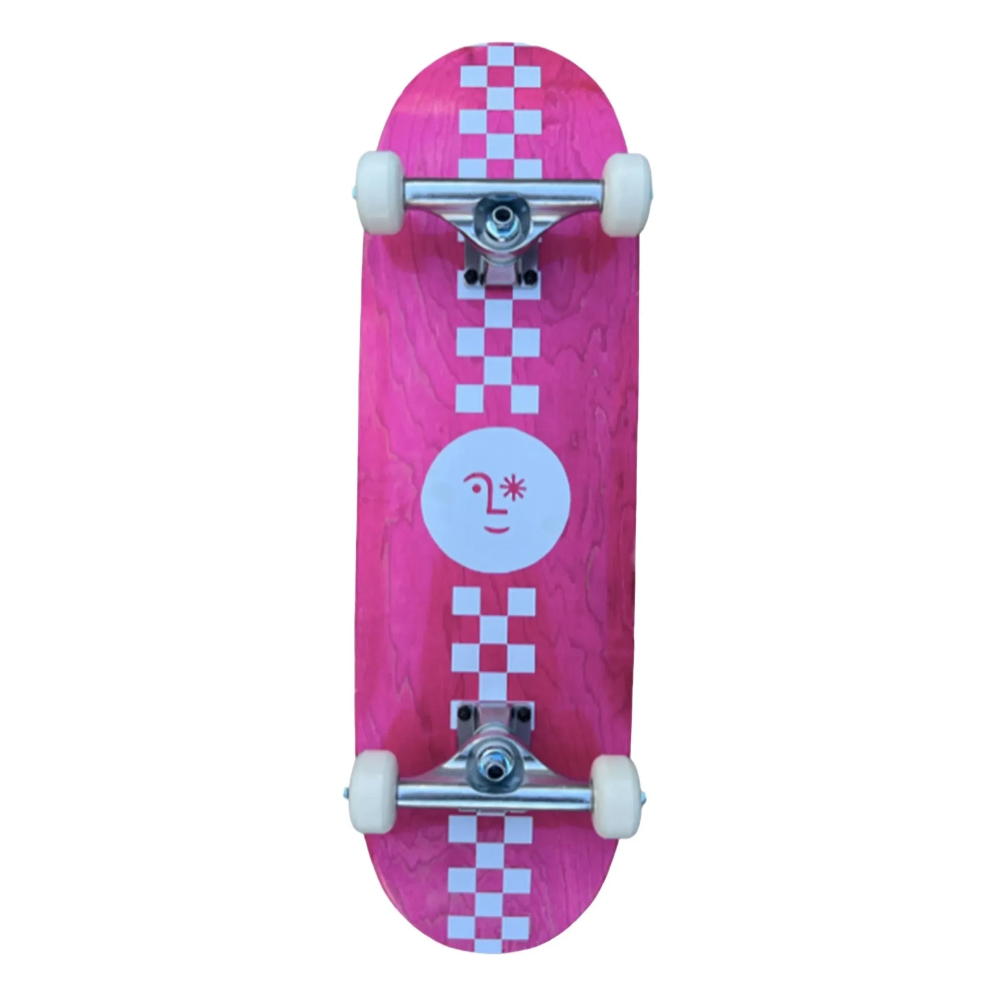 Mino Skateboards - Sunny Damier Skateboard | Rosa