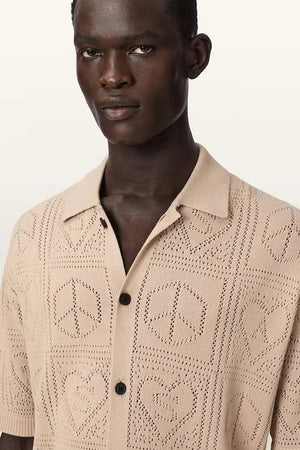 AllSaints Chaleco de Algodón para Hombre ARKTX