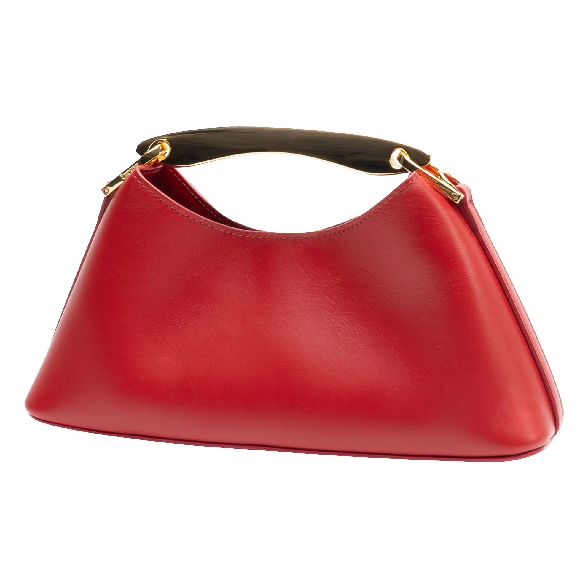 Elleme - Bolso Mini Boomerang de Piel | Rojo