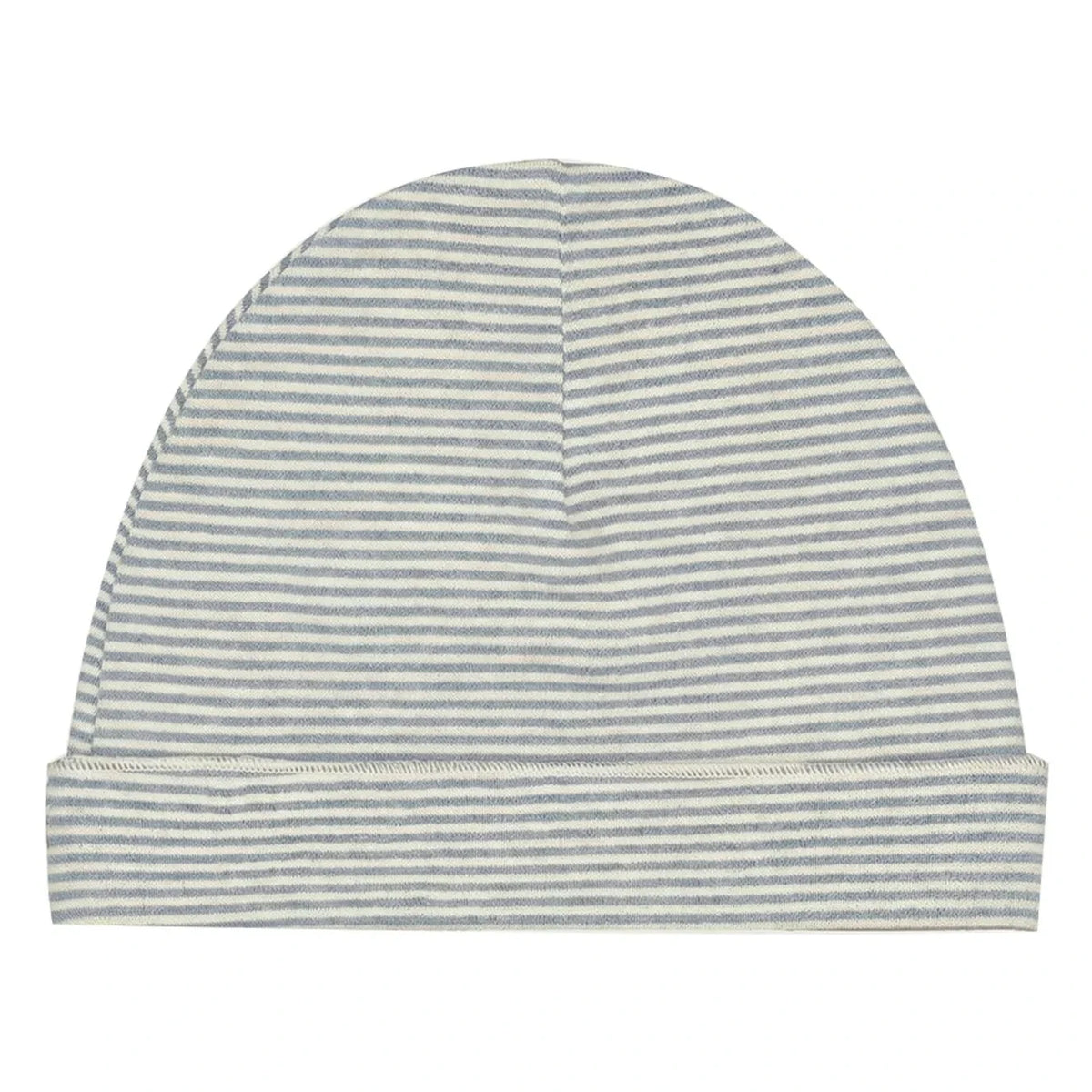 Gray Label - Gorro de algodón orgánico a rayas | Gris