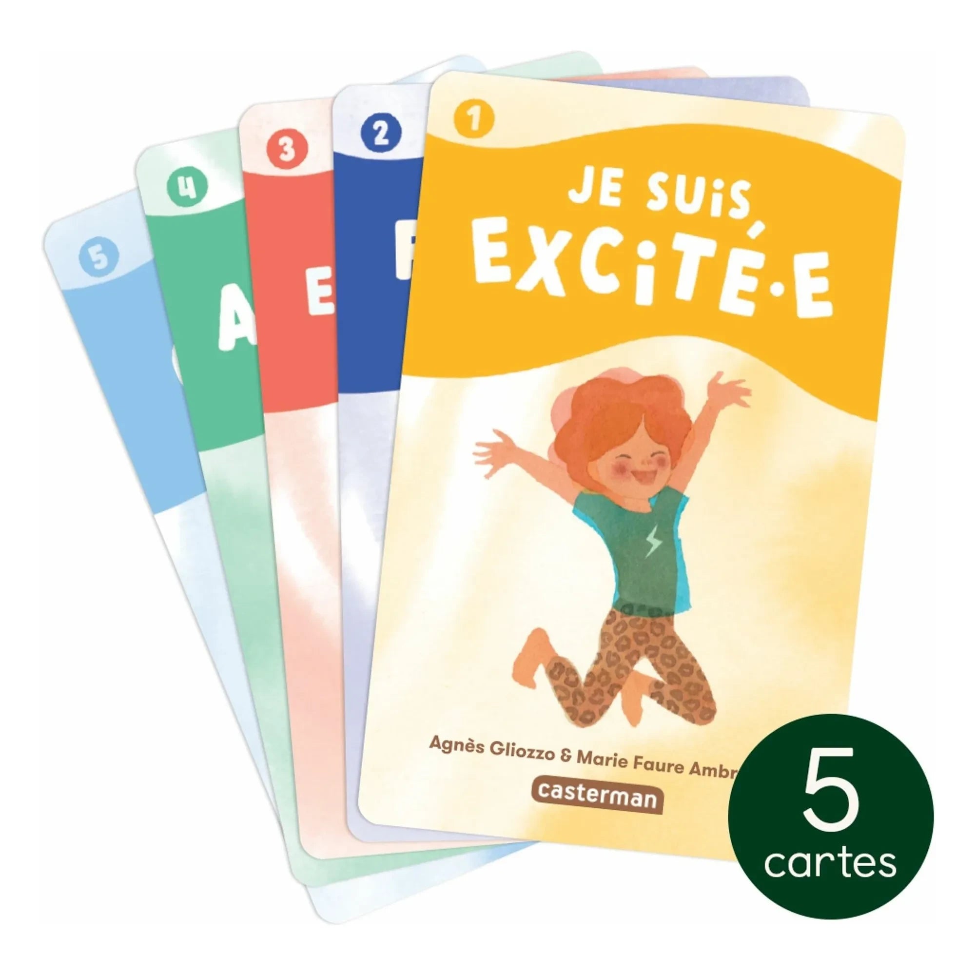 Yoto Player - Tarjetas de yoga emocional - Paquete de 5