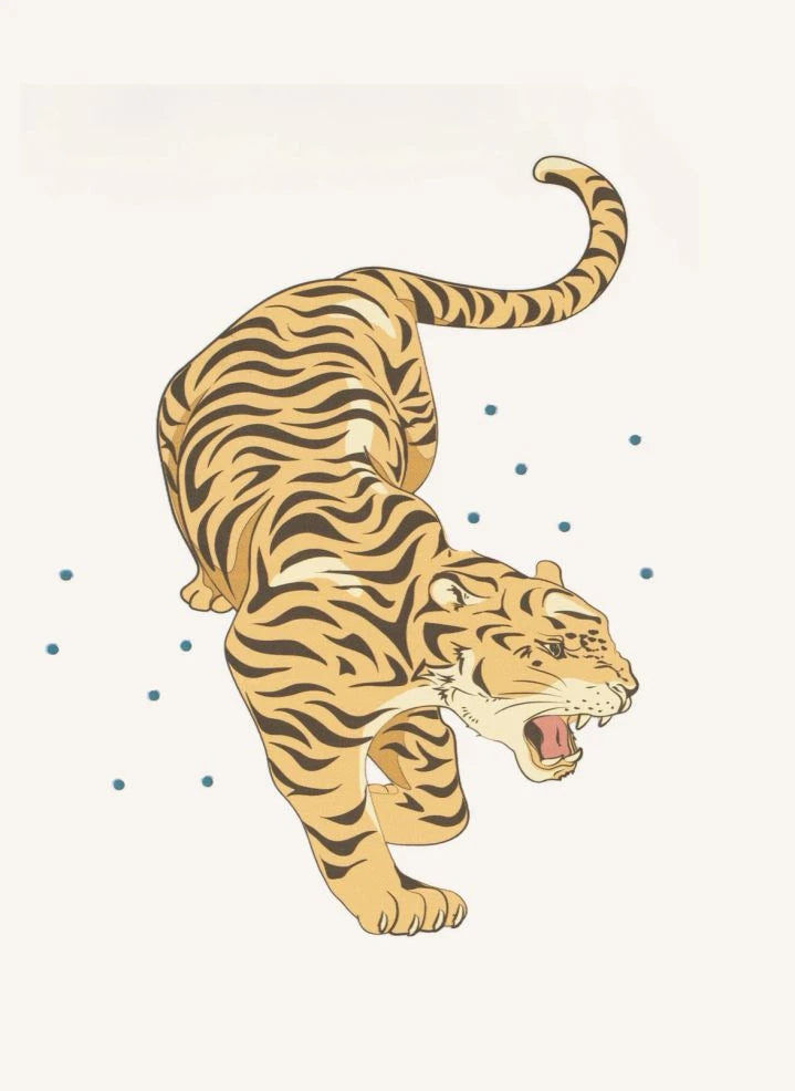 Konges Sløjd - Tiger Önlükler - 2'li Set | Yeşil