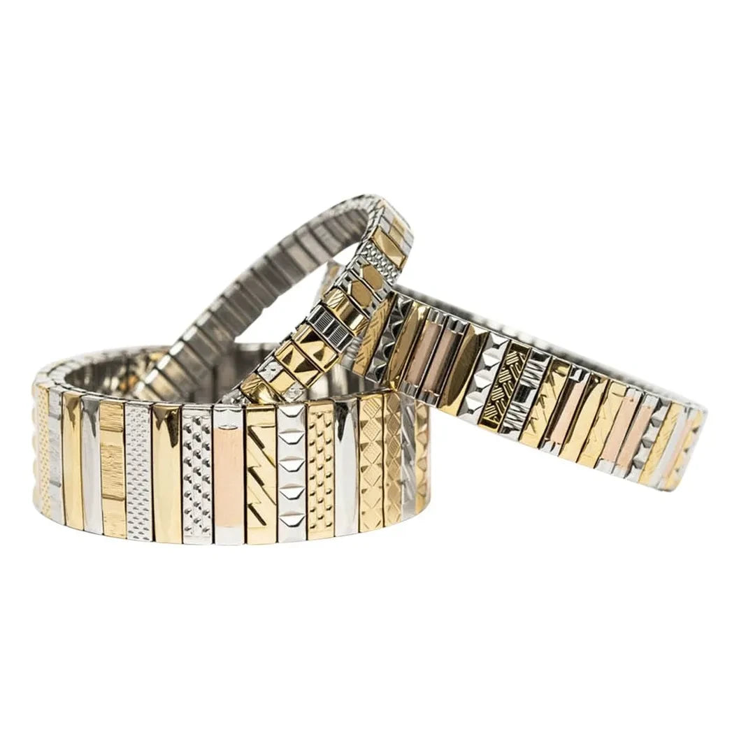 Sigal - SIG 12 pulsera | Oro/Plata