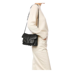 Jérôme Dreyfuss - Bolso Harry S Chèvre Grainé | Negro