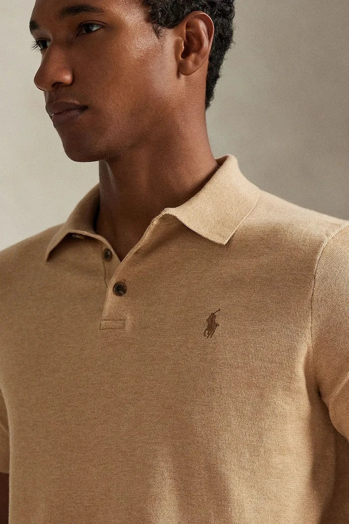 Suelto de Algodón de Manga Corta para Hombre Polo Ralph Lauren