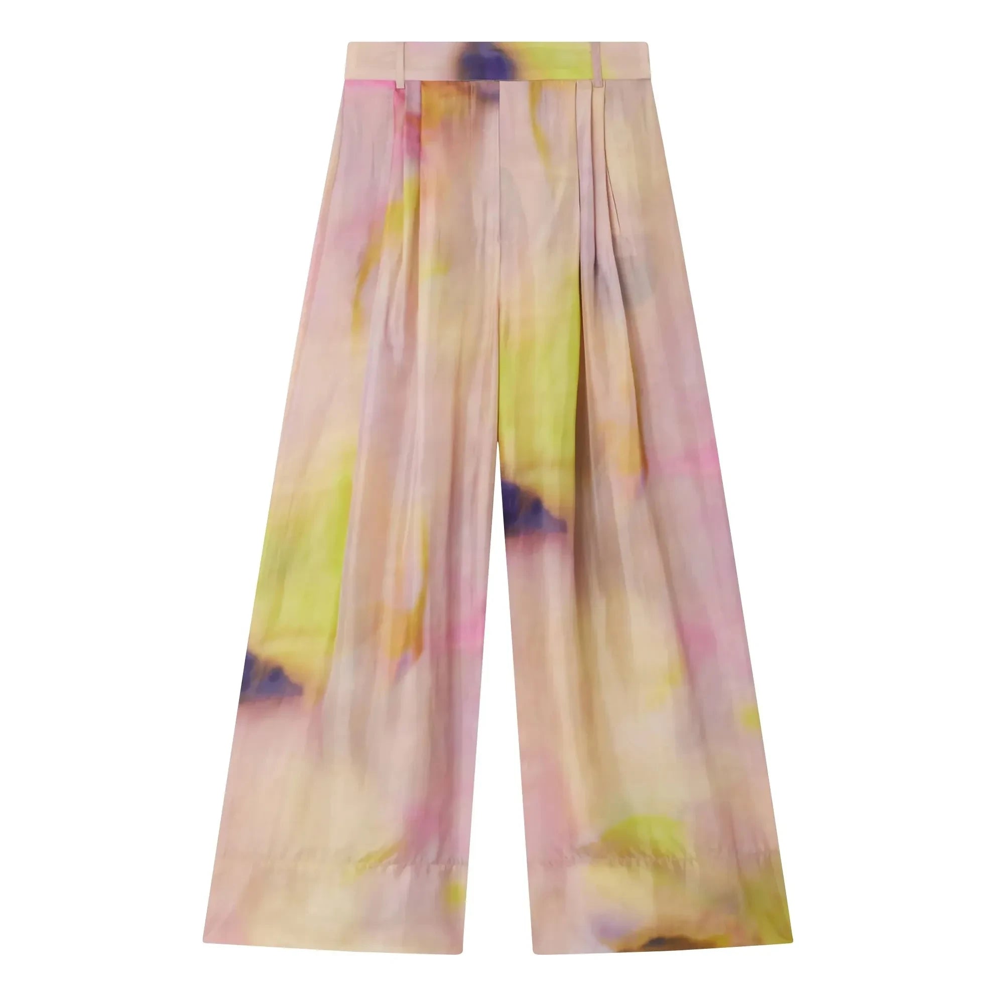 Mes Demoiselles - Pantalones de seda Rosa | Rosa