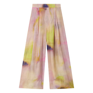 Mes Demoiselles - Pantalones de seda Rosa | Rosa