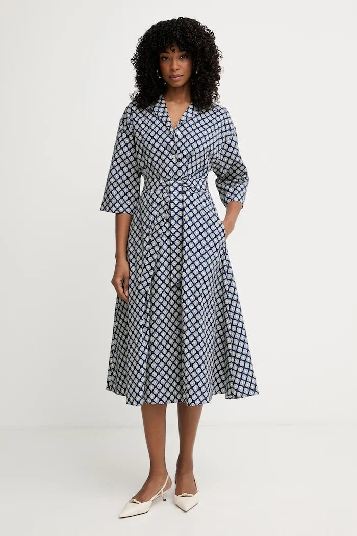 Vestido de algodón Weekend Max Mara UNIGENO