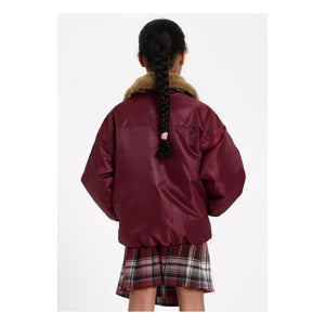 Pan comido - Chaqueta bomber Aria | Berenjena