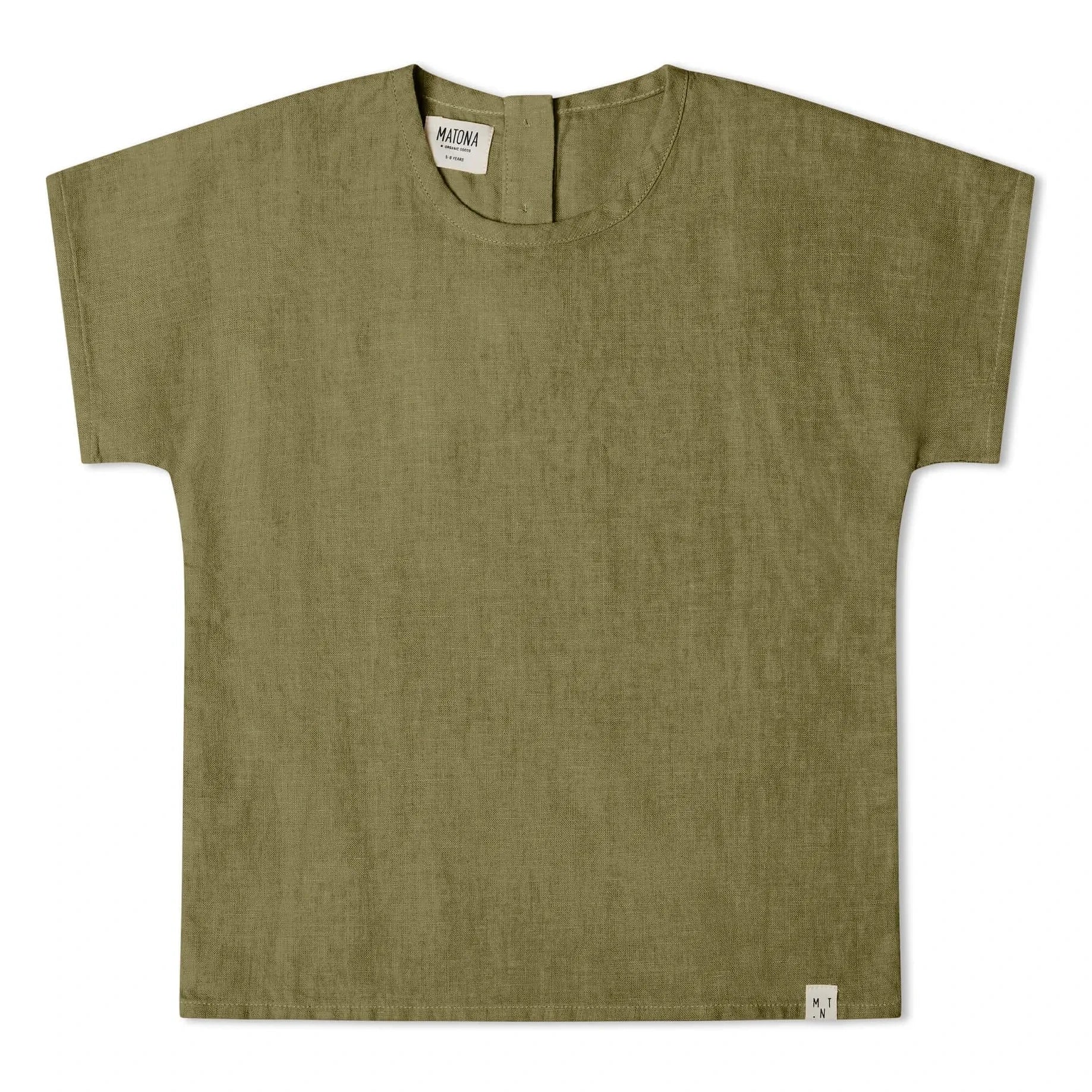 Matona - Camiseta Easy Lin | Oliva