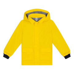 Petit Bateau - Chaqueta impermeable icónica de fibra reciclada | Amarillo