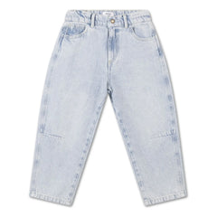 Repose AMS - Jeans barrel de algodón orgánico | Azul claro