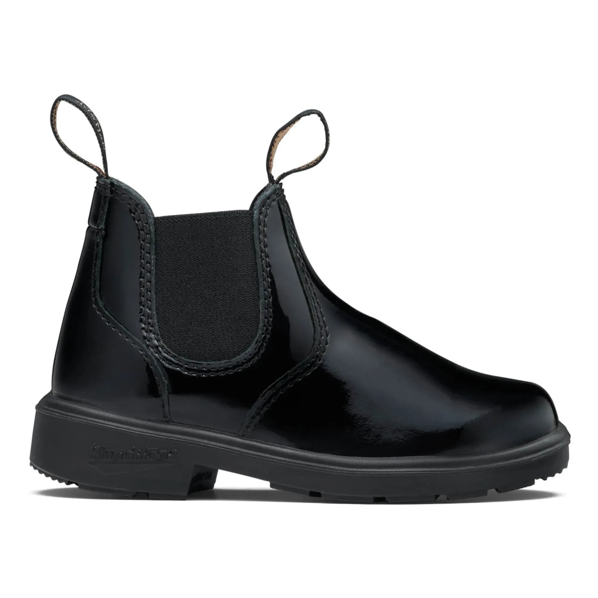 Blundstone - Botines Chelsea de charol | Negro