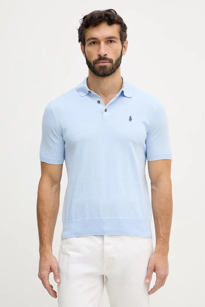 Suelto de Algodón de Manga Corta para Hombre Polo Ralph Lauren