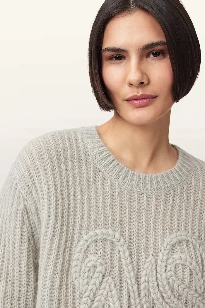 AllSaints Sudadera de Lana CHAIN