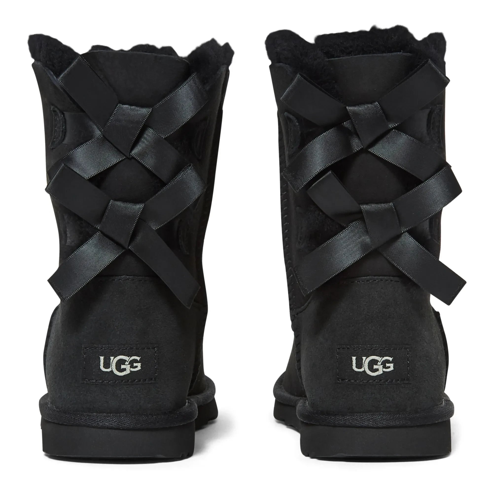 UGG - Botines Bailey Bow de ante forrados | Negro