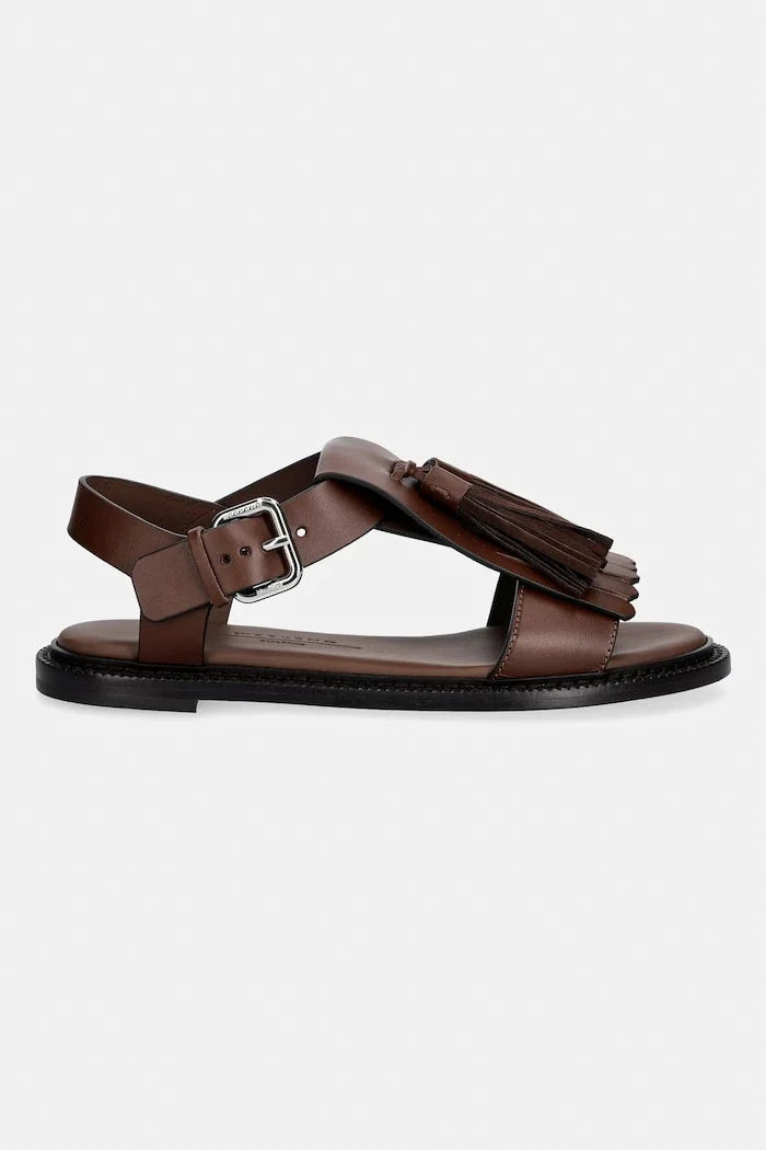 Sandalias de cuero para mujer Weekend Max Mara Wkaarte