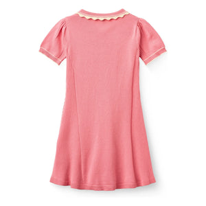 Copenhagen Colors - Vestido de punto de algodón orgánico | Rosa claro
