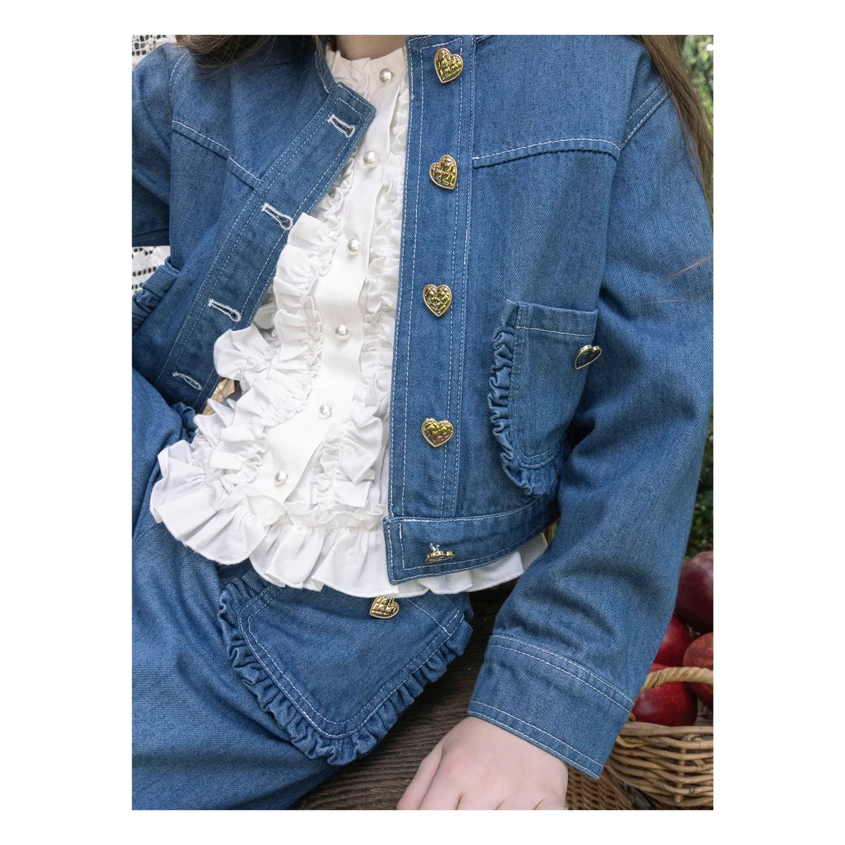 Tutu du Monde - Chaqueta vaquera Heartstring | Azul