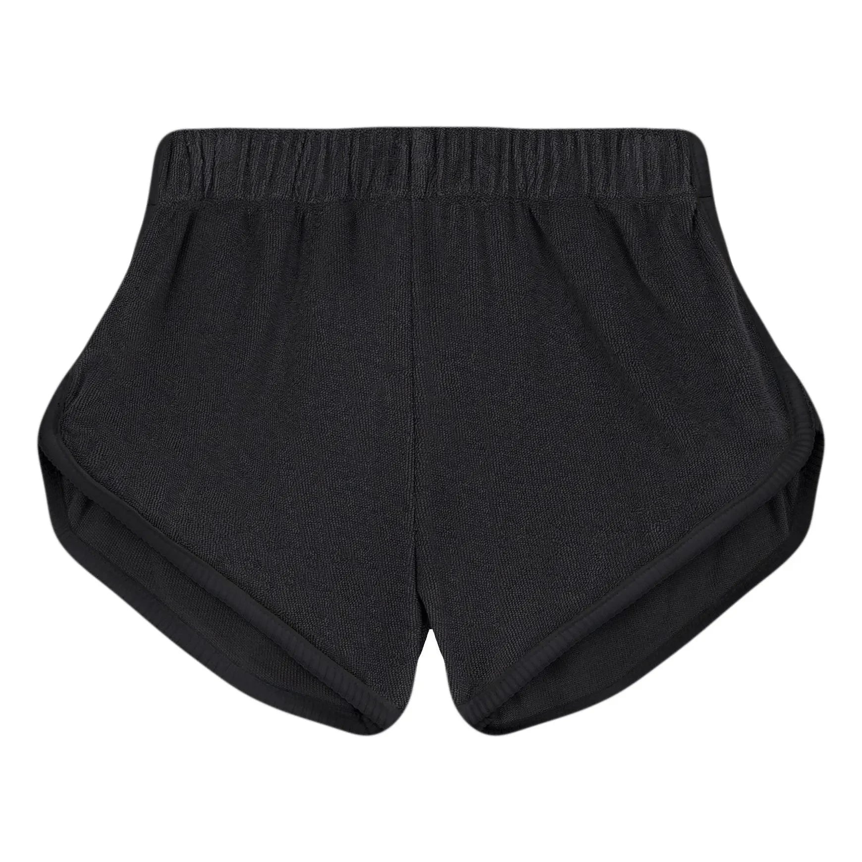 We Are Kids - Juju Shorts de toalla de algodón orgánico | Negro