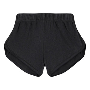 We Are Kids - Juju Shorts de toalla de algodón orgánico | Negro