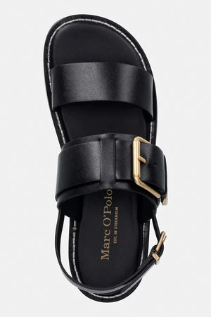 Sandalias de piel de mujer Marc O'Polo de suela plana Stina 3A