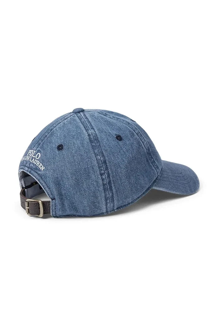 Gorra de visera de algodón Polo Ralph Lauren