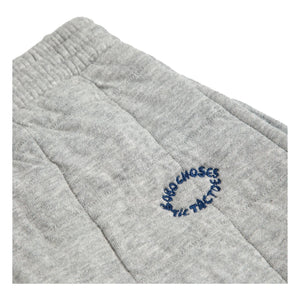 Bobo Choses - Jogger acolchado | Gris jaspeado