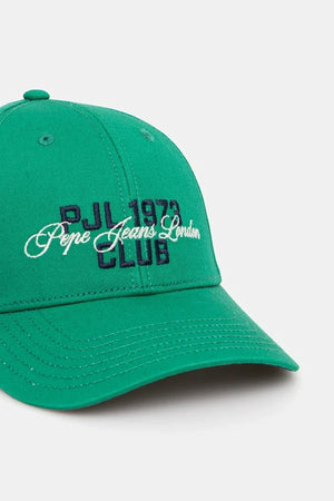 Gorra con visera de algodón Talbot de Pepe Jeans