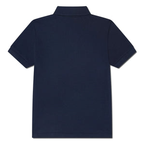 Lacoste - Polo azul marino con logo