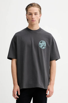 Camiseta de algodón AllSaints DISTORTION