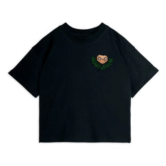 Mini Rodini - Camiseta E.T. Algodón orgánico | Negro