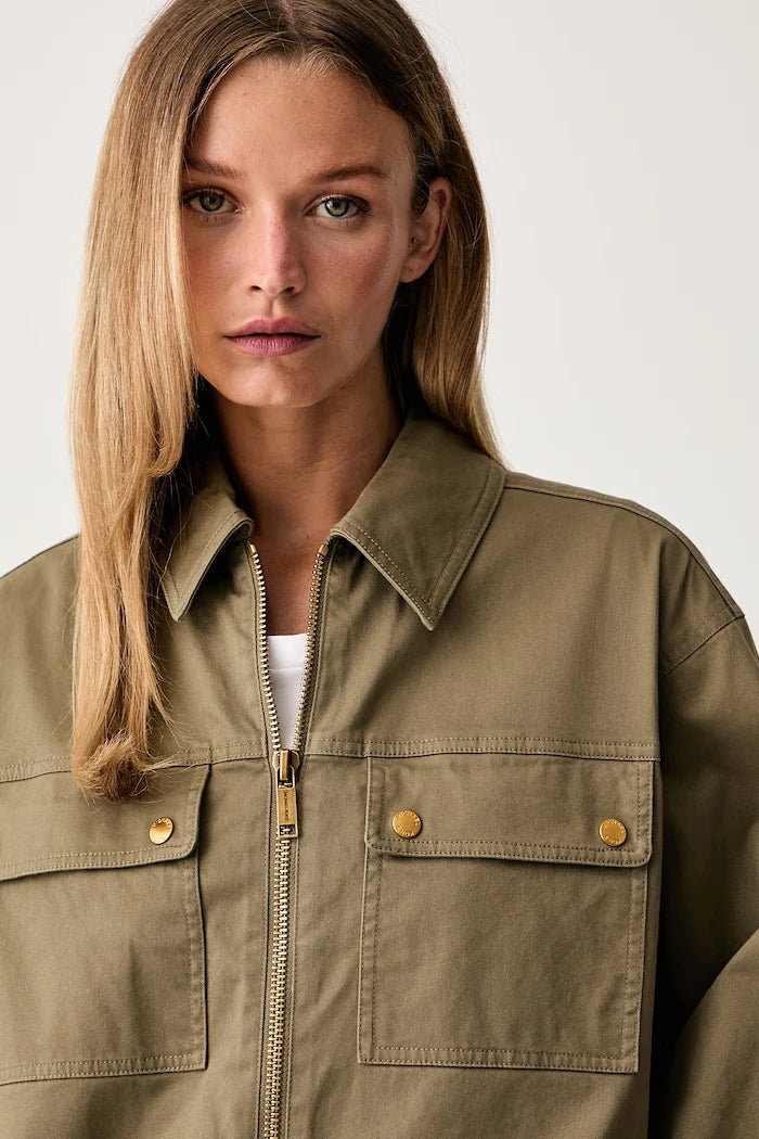 Chaqueta corta de mujer MICHAEL Michael Kors de algodón