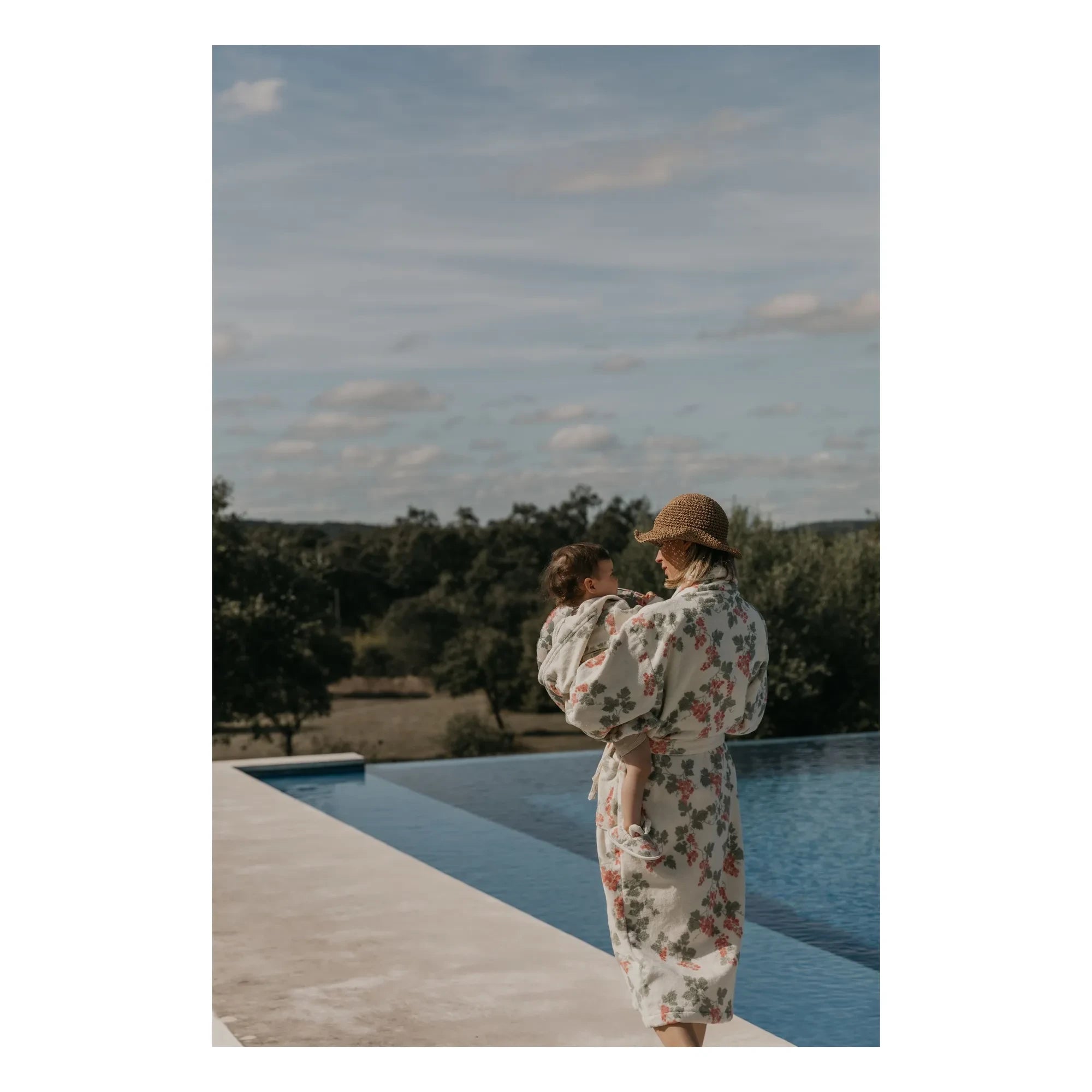 garbo&friends - Albornoz infantil Grapes Pink