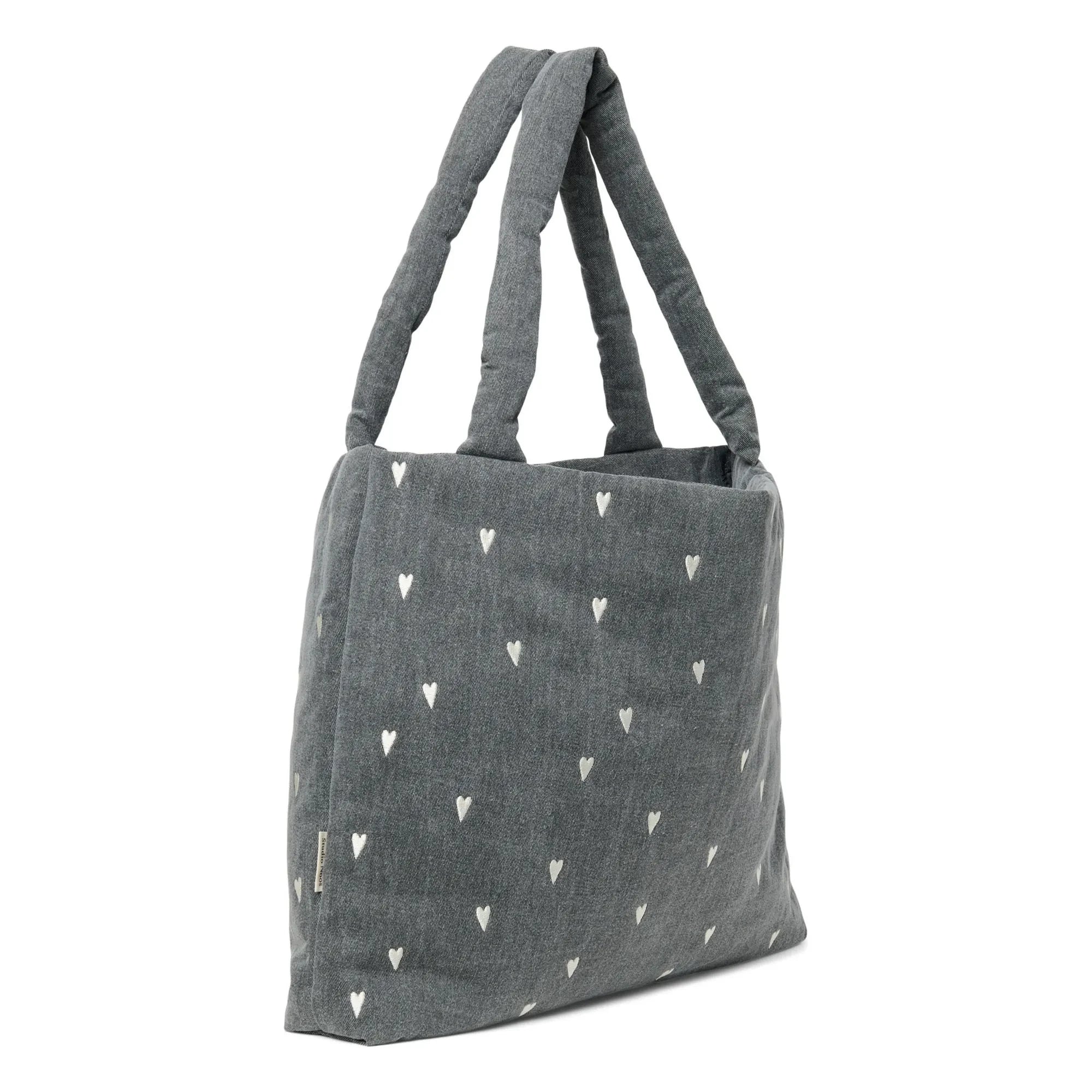 Studio Noos - Bolso maternal Hearts | Gris