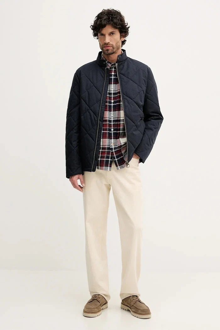 Camisa de algodón Barbour Malham