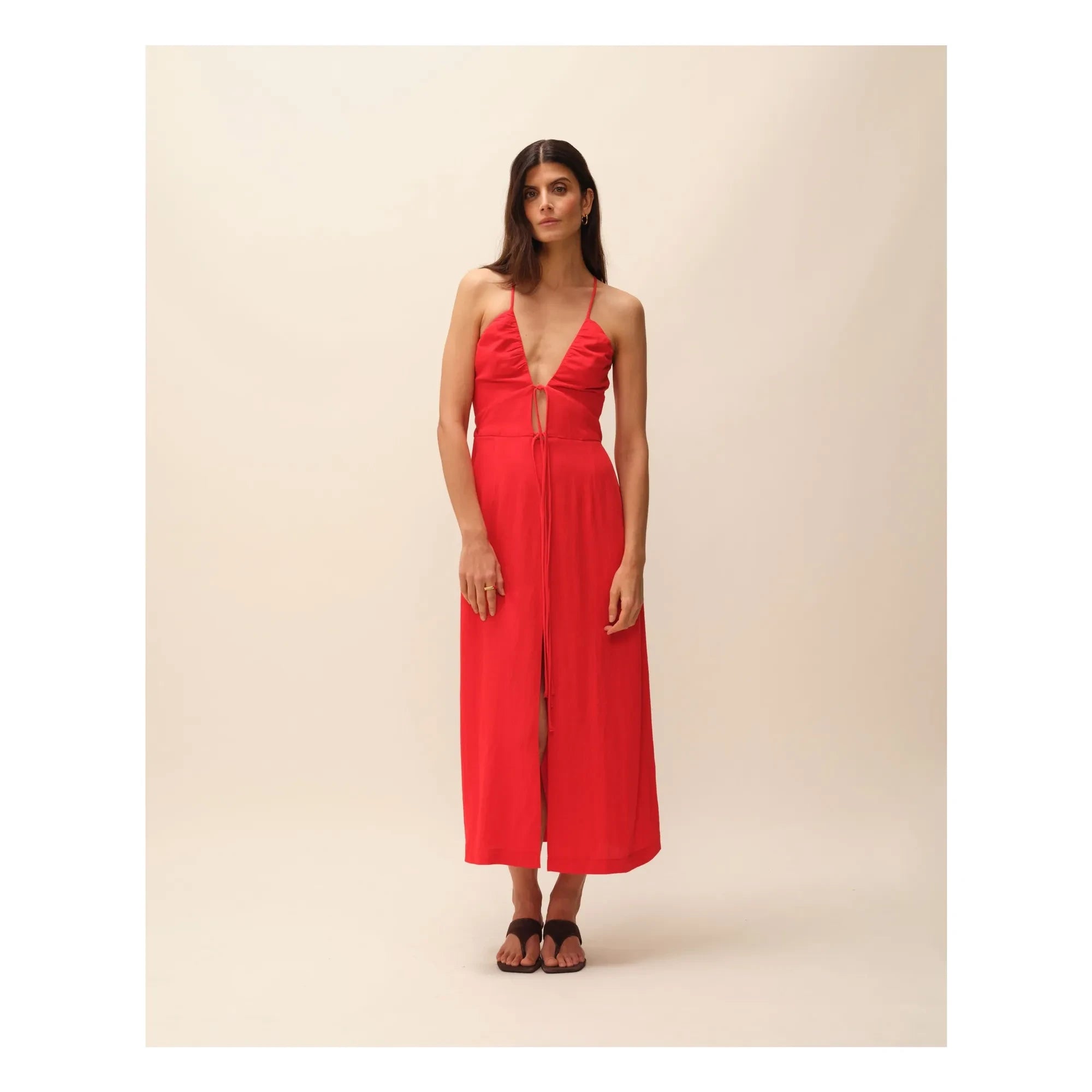 Nitah - Tania vestido | Rojo