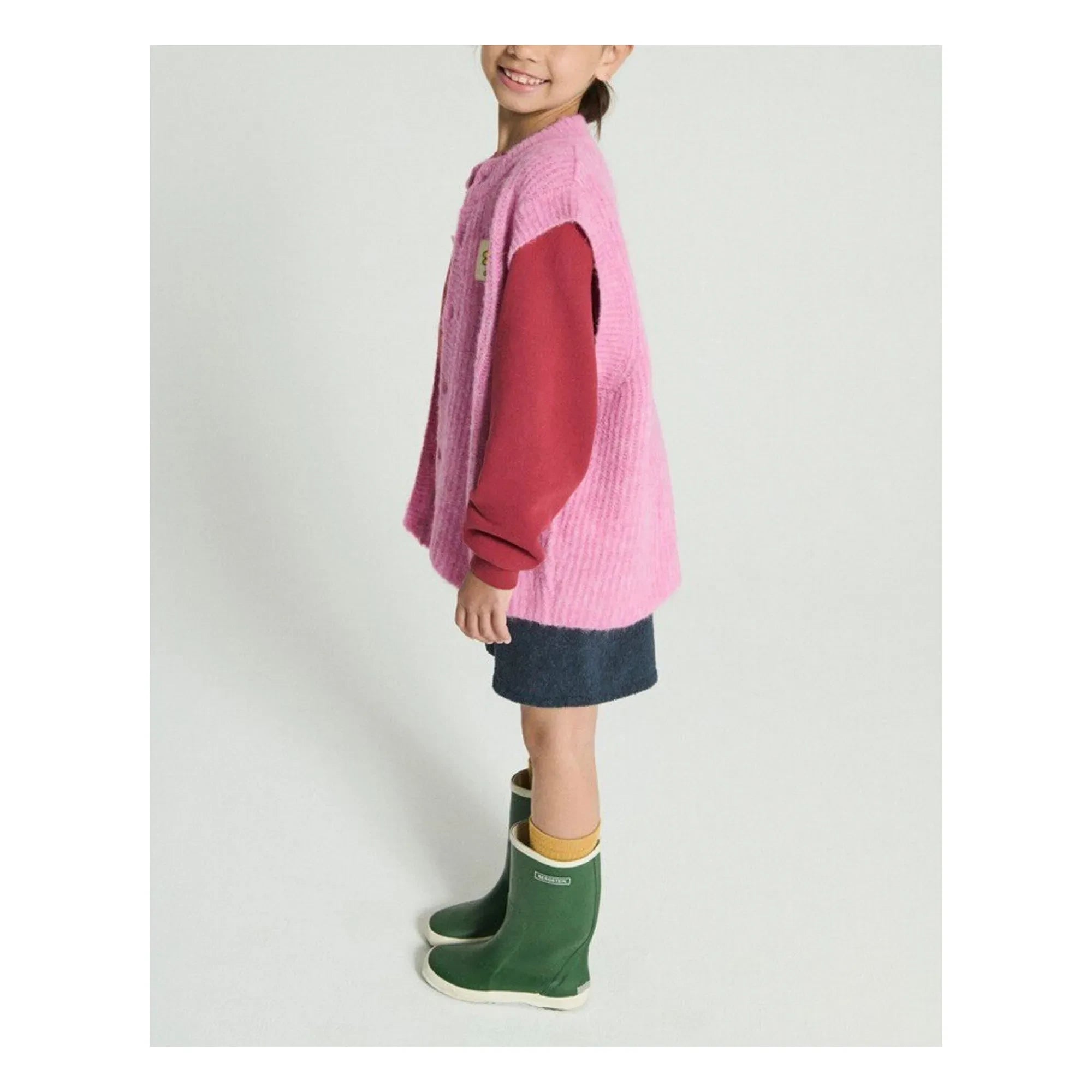 American Vintage - Chaleco sin mangas de alpaca East | Rosa